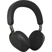 Jabra Evolve3 75 MS - Headset - på örat - Bluetooth - trådlös - aktiv brusradering - USB-A via Bluetooth-adapter - svart - Certifierad för Microsoft-teams, Certifierad för Microsoft Teams Open Office