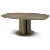 Eichholtz Westwood matbord silverstone oak veneer