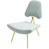 Jonathan Adler Maxime loungestol ljusblå
