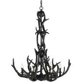 Artwood Antler takkrona svart