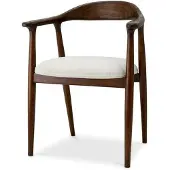 Eichholtz Beale matstol sentier cream