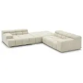 Eichholtz Hunter modulsoffa lounge vänster albury beige
