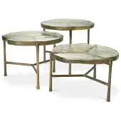 Eichholtz Baldovini soffbord glas 3-set
