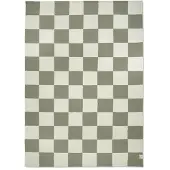 Classic collection Square matta vit/grön