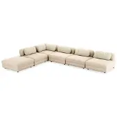 Eichholtz Paulo ottoman modul scalea sand