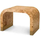 Eichholtz Quinton sidobord light brown mappa burl