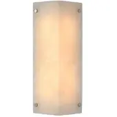 Visual Comfort Clayton wall vägglampa nickel/alabaster