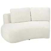 Artwood Dixon modul vänster bouclé cream 2-sits