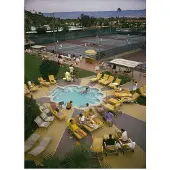 Slim Aarons Relaxing At The Club