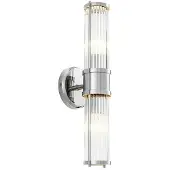 Eichholtz Claridges vägglampa nickel dubbel
