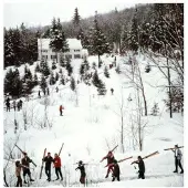 Slim Aarons Vermont Winter