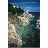Slim Aarons Swimming In Spain