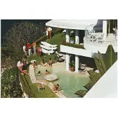 Slim Aarons Clifftop Pool