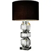 Eichholtz Mornington bordslampa smoke crystal
