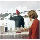 Slim Aarons Lech Ice Bar