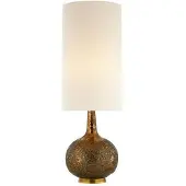 Visual Comfort Hunlen bordslampa Burnt Gold