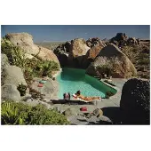 Slim Aarons Sunbathing In Arizona