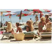 Slim Aarons Saint-Tropez Beach
