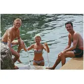 Slim Aarons Actors In Antibes