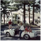 Slim Aarons Cabot Family