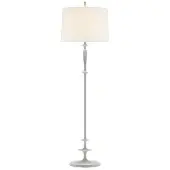 Visual Comfort Lotus golvlampa vit/linne