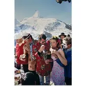 Slim Aarons Zermatt Skiing