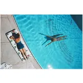 Slim Aarons Swimmer And Sunbather