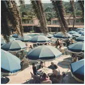 Slim Aarons Outdoor Dining