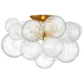 Visual Comfort Talia 20" plafond guld