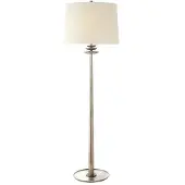 Visual Comfort Beaumont golvlampa silver