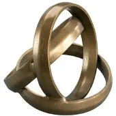 Artwood Trinity dekoration antik mässing