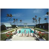 Slim Aarons Neo-Classical Pool
