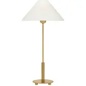 Visual Comfort Hackney portabel bordslampa antik mässing