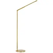 Visual Comfort Cona golvlampa antik mässing