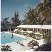 Slim Aarons Taking The plunge