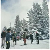 Slim Aarons Skiing In Vail