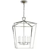 Visual Comfort Darlana taklampa nickel