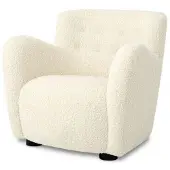Eichholtz Bixby fåtölj faux shearling