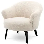 Eichholtz Moretti fåtölj bouclé cream