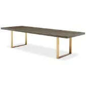 Eichholtz Melchior matbord brown oak