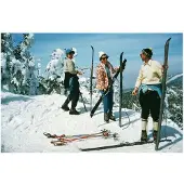 Slim Aarons Sugarbush Skiing