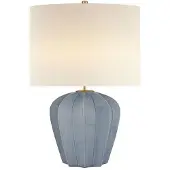 Visual Comfort Pierrepont bordslampa isblå