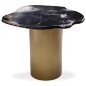 Eichholtz Shapiro sidobord black marble