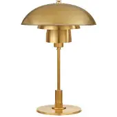 Visual Comfort Whitman skrivbordslampa antik mässing