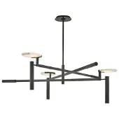 Visual Comfort Melange Floating Disc takkrona brons