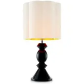 Eichholtz Dionne bordslampa svart/vit
