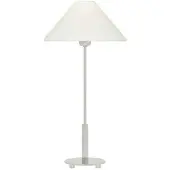 Visual Comfort Hackney portabel bordslampa nickel
