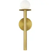 Visual Comfort Nodes vägglampa mässing