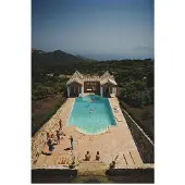 Slim Aarons Pool At El Cuarton