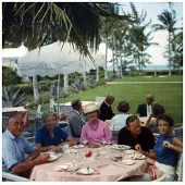 Slim Aarons Al Fresco Luncheon